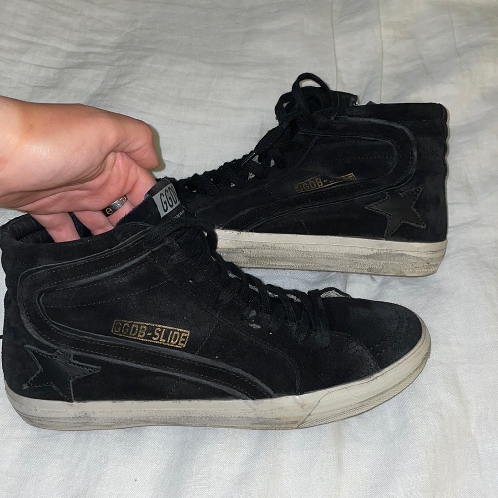 Never been worn, Slide High Top Golden Goose sneaker!